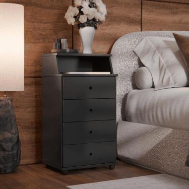 Imagem de Mesa de Cabeceira Kansas ll preto
