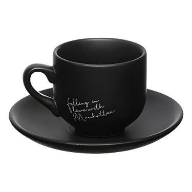 Imagem de Xicaras de café porcelana mamhat 90 ml com 6 peças - HAÜSKRAFT