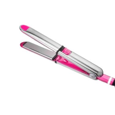 Imagem de Chapinha Titanium 2 em 1 Profissional Prancha Alisadora de Cabelo Modelador e Ondulador até 465°F (Rosa)