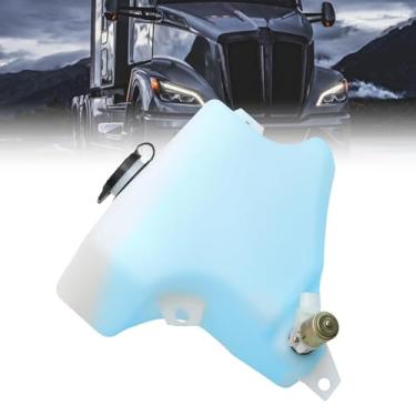 Imagem de Tanque de reservatório de fluido para lavador de para-brisa com bomba adequado para caminhões Kenworth e Peterbilt 2000-2019 T680 T880 320 330 335 340 357 362 365 367 378 382 384 385 386 386 7