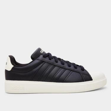 Imagem de Tênis Adidas Streettalk Masculino, Preto, Off white, 43