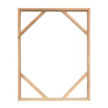 Imagem de Chassis para Quadros Decorativos 60x90cm, Telas de Pinturas e Uso em G