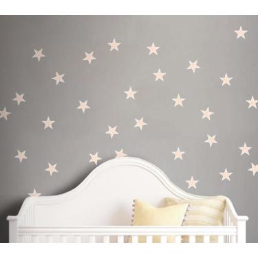Imagem de Adesivo Destacável Estrelas - Várias Cores - TaColado, Rosa