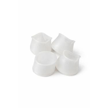 Imagem de Kit Protetores de Cadeira em Silicone - Branco - 6273 - Bono