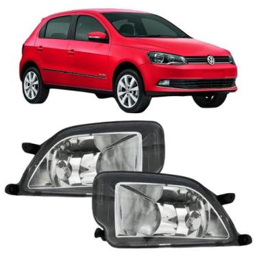 Imagem de Par farol milha volkswagen gol g6 2012 2013 2014 2015 2016 - BIBAS