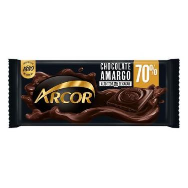 Imagem de Chocolate Amargo 70% Cacau Arcor 80G