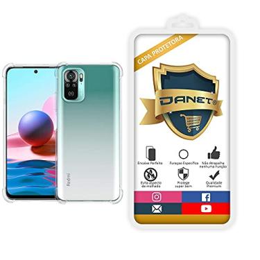 Imagem de Capa Protetora Para Xiaomi Redmi Note 10 4g com Tela de 6.43" Polegadas Capinha Case Transparente Air Anti Impacto Prote��o De Silicone Flex�vel - Danet