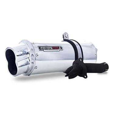 Imagem de Escape/Ponteira Coyote RS3 Aluminio Oval - N-Max 160 ano 2021 Diante - Polido