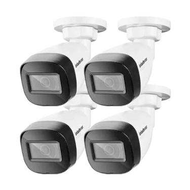 Imagem de Kit 04 Câmeras Intelbras Vhd 3230 B Sl Bullet Starlight Full Hd 1080p com Ir 30m tecnologia Hdcvi e visão noturna colorida