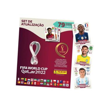 Imagem de Kit De Atualização Com 80 Cromos Copa Do Mundo Fifa Qatar 22