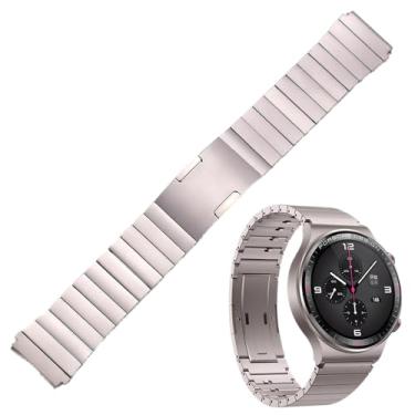 Imagem de THEAGE Pulseira de Metal de Titânio de 22 mm para Huawei Watch 3/3 Pro GT 46 mm/GT2 Pro/GT2 46 mm, Samsung Galaxy Watch 46 mm/Galaxy Watch 3 45 mm/Gear S3