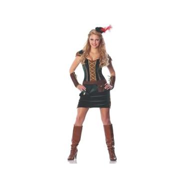 Imagem de Deliciosa fantasia de Lady Sherwood, Verde/marrom, X-Small