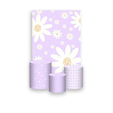 Imagem de Painel De Festa Vertical 1,50 x 2,20 + Trio De Capas Cilindro - Padrão