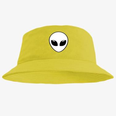 Imagem de Chapéu Bucket Hat Estampado ET - MP Moda Masculina, Amarelo, Único
