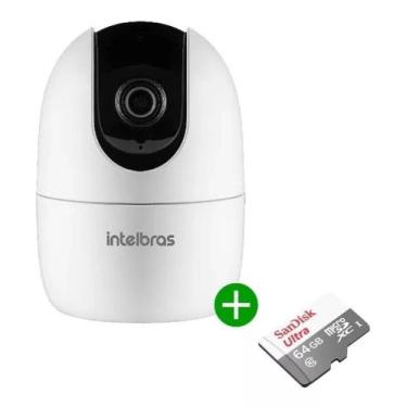 Imagem de Câmera Giratória Ip Im4 Wifi Full Hd Intelbras + Cartão 64gb