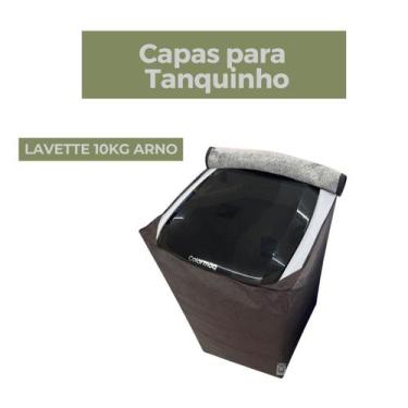Imagem de Capa para tanquinho semi automático lavette 10kg arno flex - Capas Fle