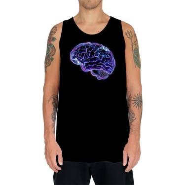 Imagem de Camiseta Regata Cérebro Inteligência Mental Psicologia HD 9 - Enjoy Sh