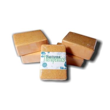 Imagem de 5 Sabonetes Artesanais de Açafrão Depilatório e Clareador