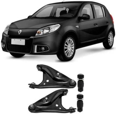 Imagem de Bandeja + Bieleta Renault Sandero Dianteira 2007 Até 2019 O Par - Skyl