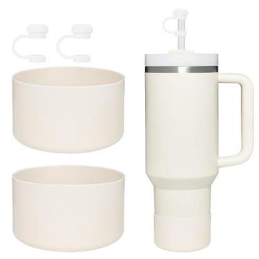 Imagem de Bota Protetora de Silicone para Garrafa Stanley Quencher 1.2L e IceFlo