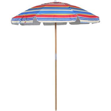 Imagem de Guarda-Sol Praia Jardim Lonita 1,60m Proteção FPS/UV Silver Coating Belfix