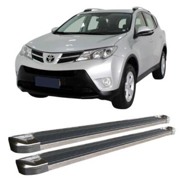 Imagem de Estribo RAV4 2013 2014 2015 2016 Prata - C&K
