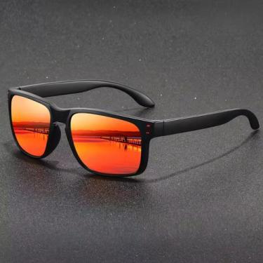 Imagem de Óculos De Sol Esportivo Polarizado Proteção UV400 Pesca Ciclismo Dirig