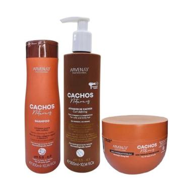 Imagem de Kit Arvensis Professional Cachos Naturais - Shampoo 300ml + Ativador C