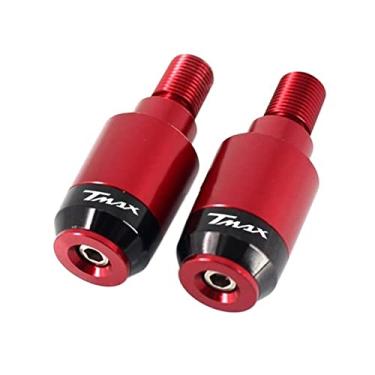 Imagem de Extremidades de manoplas de guidão de motocicleta, tampas de extremidade de manoplas, acessórios deslizantes de peso para Tmax 560 500 530 T Max TMAX530 DX SX