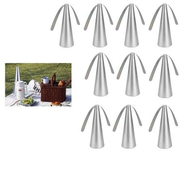 Imagem de Repelente Ventilador Kit 10 Unidades Mosquito Mosca Afasta Inseto Mesa Quarto Piquenique Jardim Quintal Casa Lazer  Ar Livre
