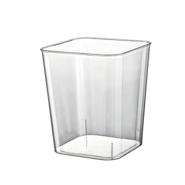 Imagem de Mini aquário de peixes de acrílico transparente quadrado sala de estar decoração de mesa aquário