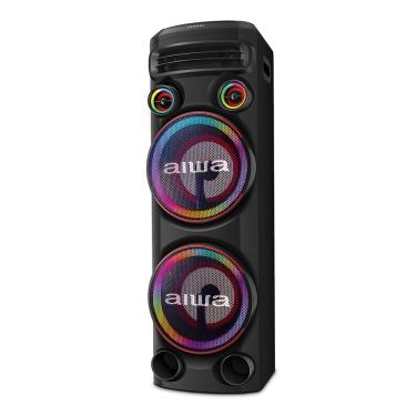 Imagem de Torre de Som 2200W RMS 2 Woofers 10 USB Rádio FM AWS-T2W-01 Aiwa - Preto