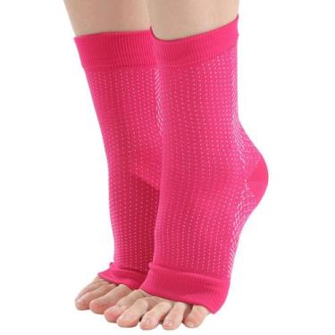 Imagem de meias compressão alívio dores nos pés fascite plantar- 1par - SWG, 35-