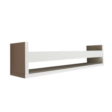 Imagem de Prateleira de Livro MDF de Parede Estante Livreiro Acomoda Boneca Pelu