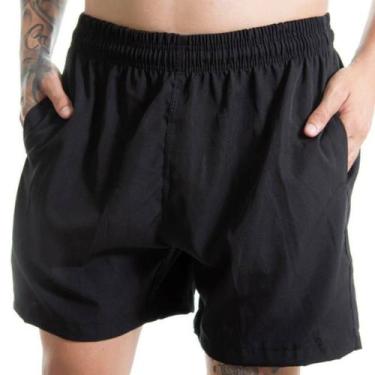 Imagem de Bermuda Masculina Tactel Short Esportivo Praia Academia Leve e Confort