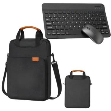 Imagem de Kit Bolsa Pasta C/alça Para Tablet Redmi Pad 2 11' Polegadas +Teclado 