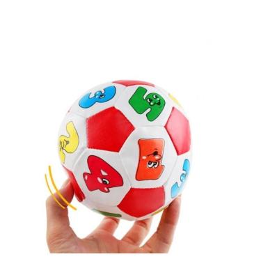 Imagem de Bolas De Futebol Infantil Números Pelúcia Macia Com Inmetro