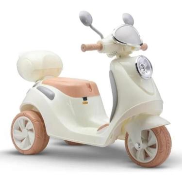 Imagem de Moto Elétrica Infantil Scooter Bella Com Luzes e Sons T3 6v Bang Toys 