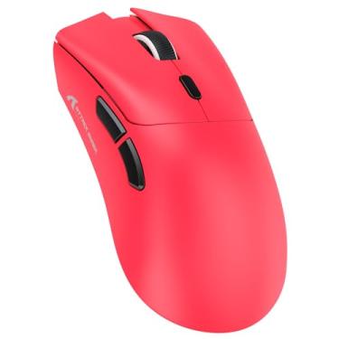 Imagem de Mouse para jogos sem fio ATTACK SHARK R1, 59 g de modo triplo leve BT5.2/2.4GHz/mouse de computador com fio, sensor óptico PixArt PAW3311 18K DPI, botões programáveis, mouse de longa duração da