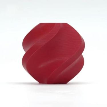 Imagem de Bamboo Lab 1,75 mm PLA Filamento Fosco Impressão de Alta Velocidade com RFID 1KG +/- 0,03 mm Filamento de Impressora 3D Ecológico para Bambu Lab P1P/P1S/X1C/X1/A1/A1 Mini (sem carretel) (Vermelho