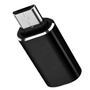 Imagem de Adaptador Micro USB (macho) para USB-C (fêmea), Conversor Tipo-C 3.1 para carga e transferência de dados, Compatível com celulares, tablets e acessórios, Android, Aparelhos com entrada Micro USB