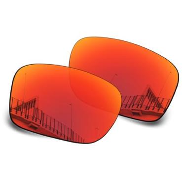 Imagem de Well-aimed Lentes de substituição compatíveis com óculos de sol Heat Wave XL Vise - irídio vermelho polarizado