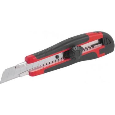 Imagem de Estilete 18 Mm Emborrachado Nove54 - Acompanha 2 Laminas - Nove94