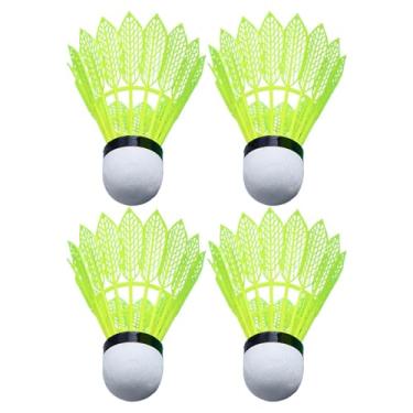 Imagem de Bola de badminton - peteca de iluminação LED, bola de badminton à prova de vento de alta visibilidade para quintal, exterior, interior, praia, crianças, adultos, jogos, prática, quintal, parque