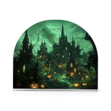 Imagem de xigua Porta-guardanapos de papel acrílico transparente elegante para mesas dispensador de papel de seda independente para mesa de jantar, restaurante, decoração de casa, pacote com 2