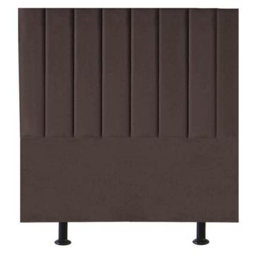 Imagem de Cabeceira Estofada De Cama Casal Box 140 Cm Carla Corino Marrom
