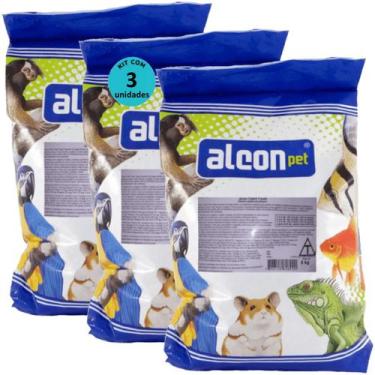 Imagem de Alcon Club Curió Bicudo Azulão 5kg Kit Com 3 Unidades