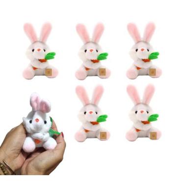 Imagem de kit c 6 Coelhinhos de Pelucia Coelho da Páscoa  Pascoa Moises - LW Gif