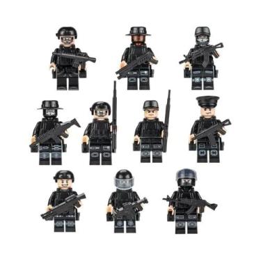 Imagem de Bonecos Humanoides Miniaturas, Blocos De Montar De Soldados, Personage