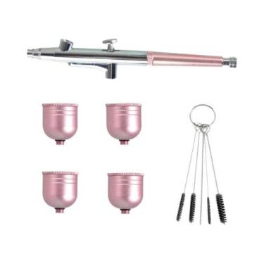 Imagem de Pistola De Spray Mini Airbrush Com Bico De 0,3mm Portátil Para Pintura